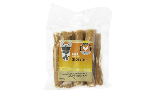 Treateaters Chicken Roll 17×3 cm 8-pack 350g