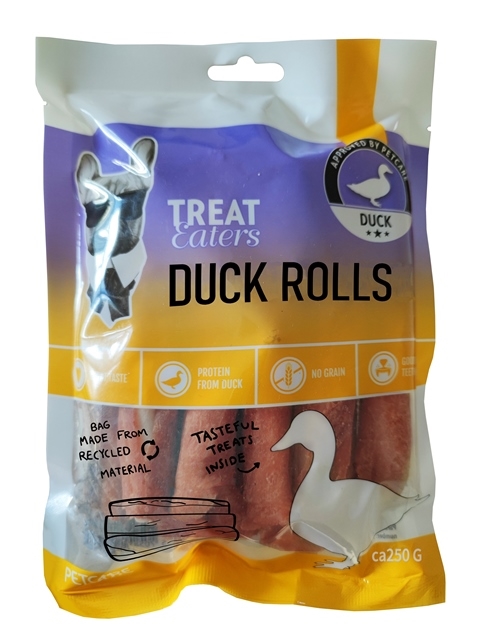  Treateaters Duck rolls 250g