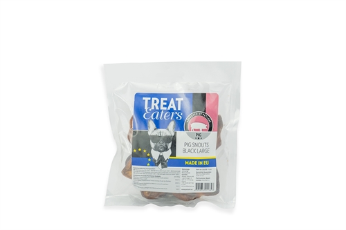 Treateaters Pig nose black large EU 4-pcs