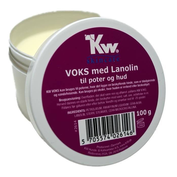 KW voks til poter og hud, 100 gr