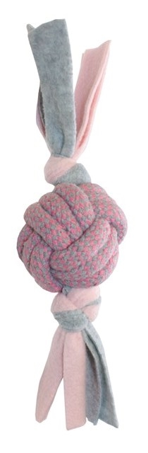 Rebbold med fleece, lyserød 22x8 cm