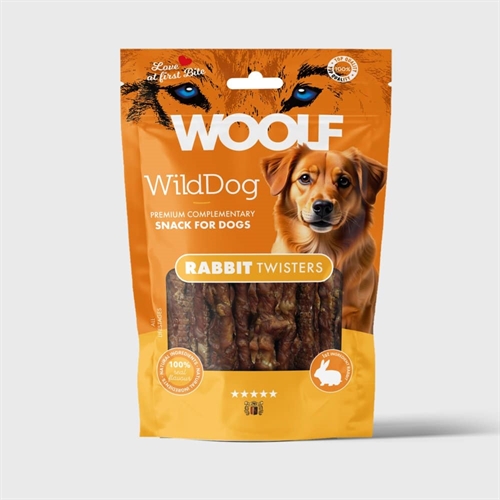 Woolf WildDog Rabbit Twister 100g