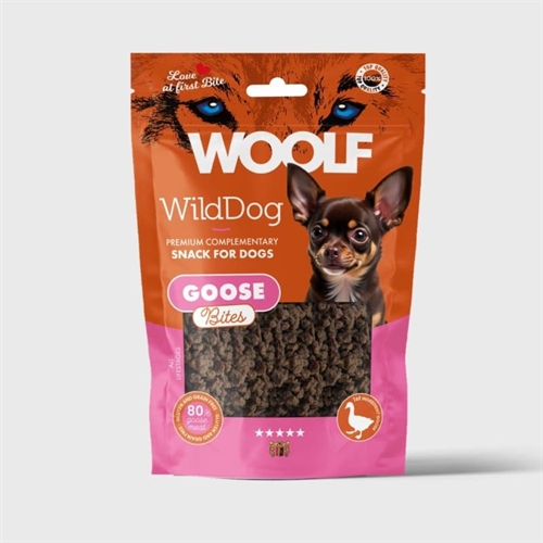 Woolf WOOLF WildDog Soft Goose Bites 100g
