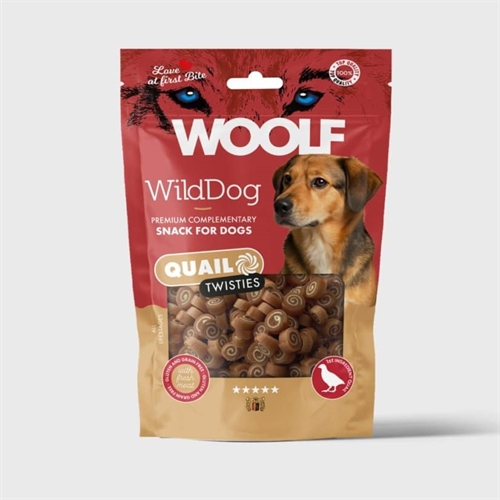 Woolf WildDog Quail & Cod Twisties 100g