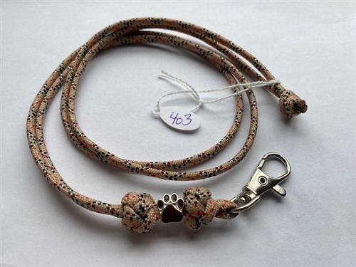 Fløjtesnor Tartan Beige