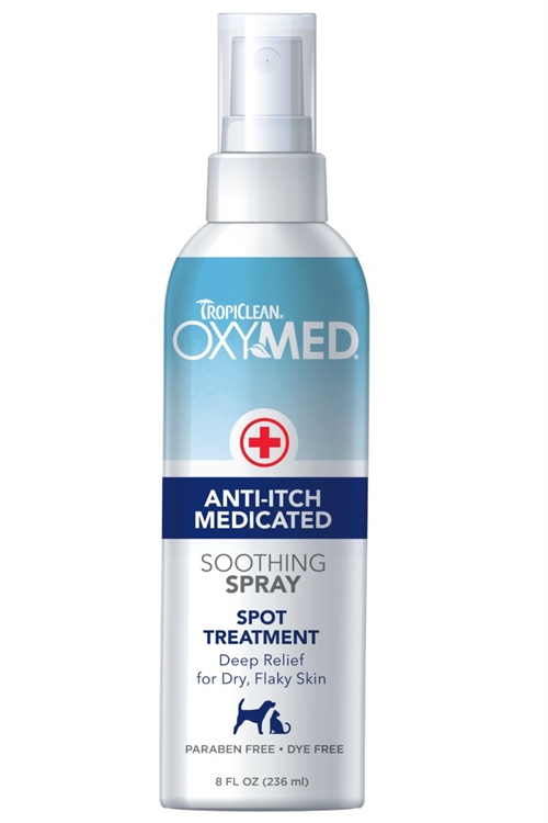 Tropiclean Oxy-Med Medicated Anti Itch Spray