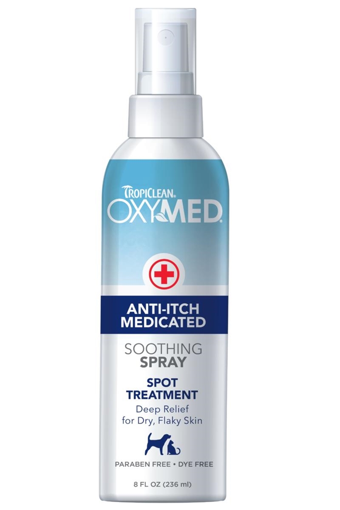 Tropiclean Oxy-Med Medicated Anti Itch Spray
