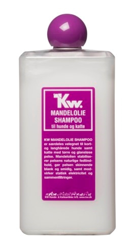 KW mandelolieshampoo - 500 ml