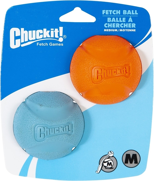 Chuckit Fetch Ball, Medium (2 stk)