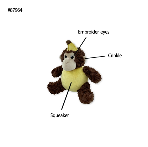 Party Pets Banana Monkey 20 cm