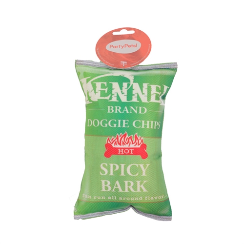 Party Pets Potato chips 21x14 cm - Grøn