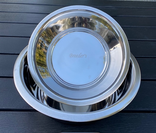 Pet Bowl Light Weight, 2,2 L With Rubber