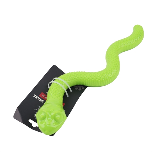 Active Canis Long Snack Snake Grøn