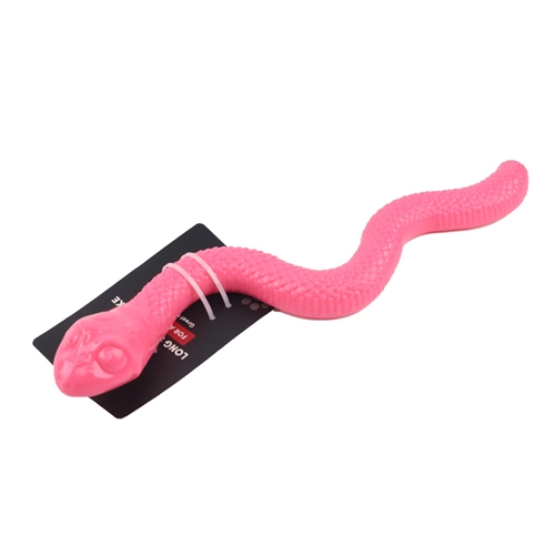 Active Canis Long Snack Snake Pink