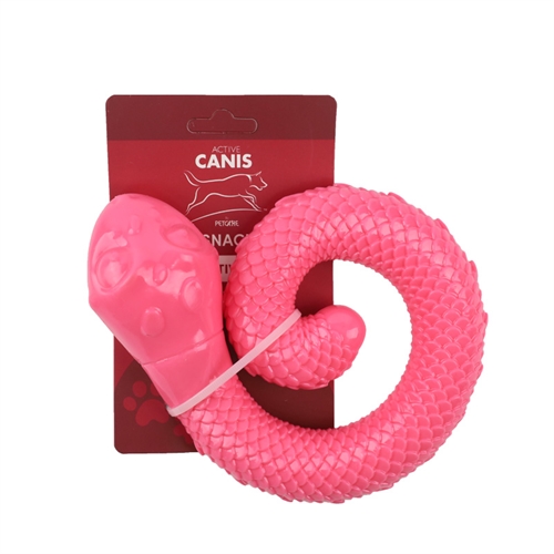 Active Canis Round Snack Snake Pink