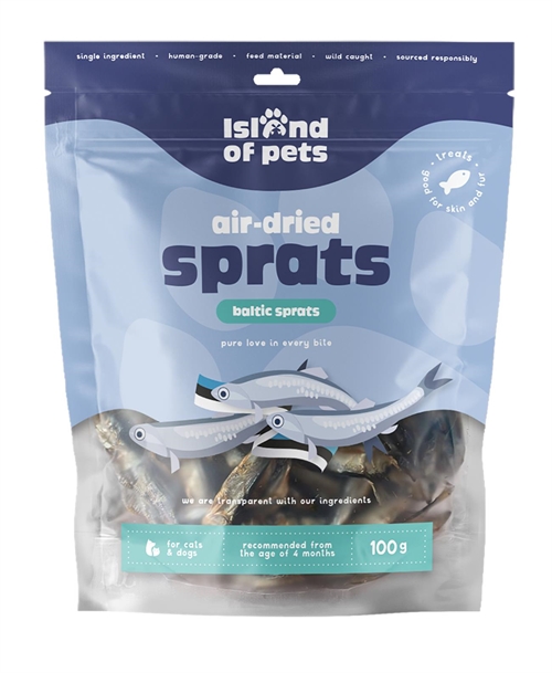 IOP Air-Dried Sprats, 200 gr.