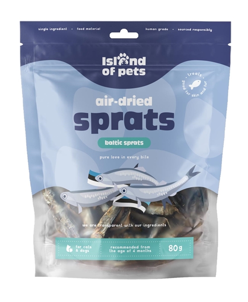 IOP Air-Dried Sprats, 80 gr.