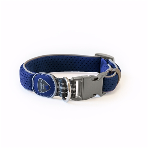 Cinquetorri Carezza collar  Blue 22-27 cm.