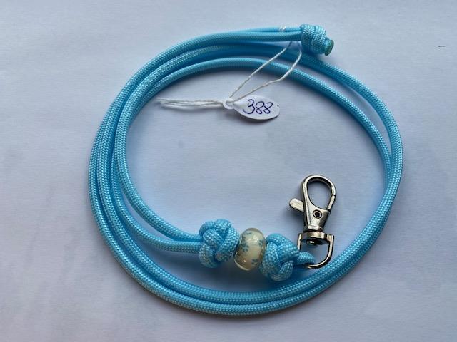 Fløjtesnor Lyse Cotten Candy Blue