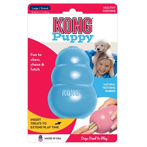 Kong Classic puppy L, blå