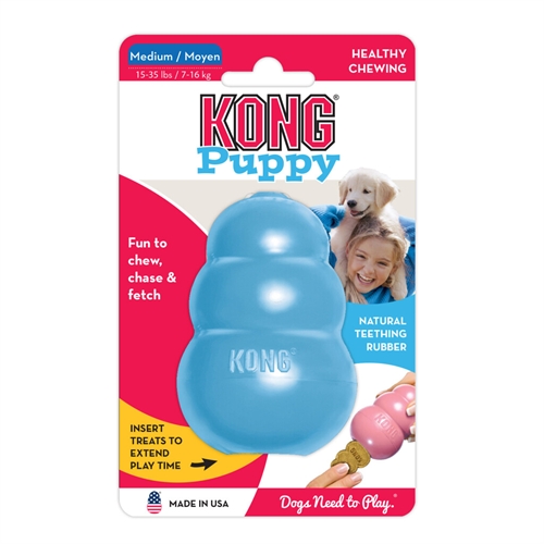Kong Classic puppy M, blå