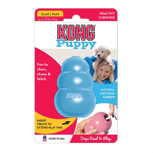 Kong Classic puppy S, blå