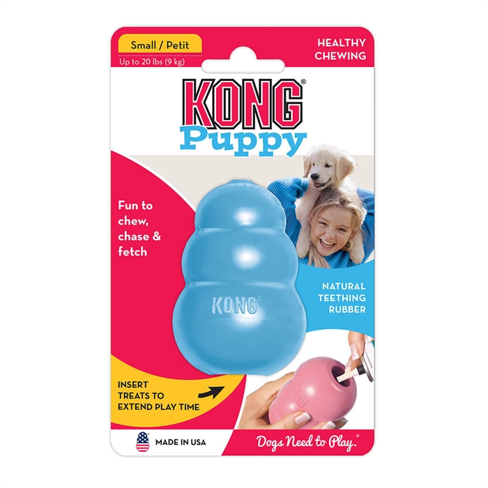 Kong Classic puppy S, blå