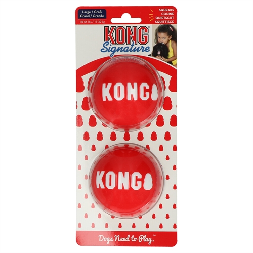 KONG Signature Ball L 2-Pack 