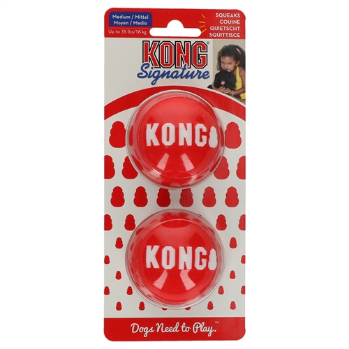 KONG Signature Ball M 2-Pack 