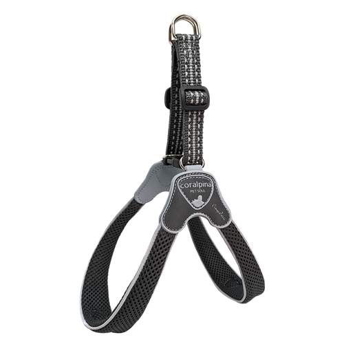 Cinquetorri Harness - Dark Grey Str. 1 - bryst 20-30 cm
