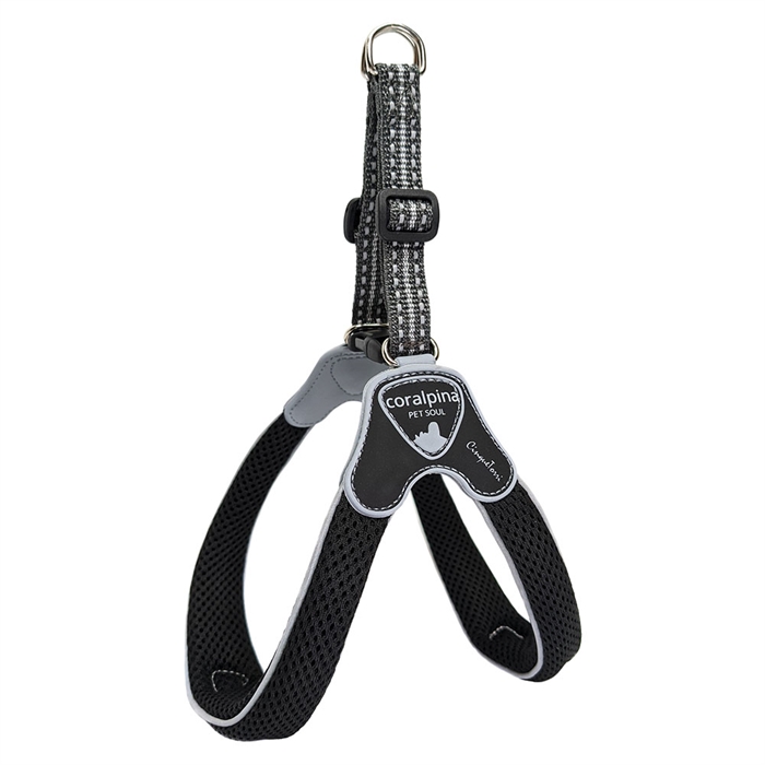 Cinquetorri Harness - Black Str. 7- bryst 50-60 cm
