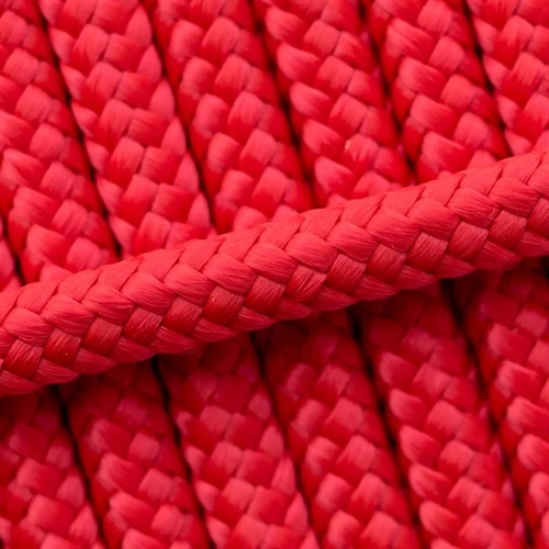 8 mm.  ca 180 cm., Red