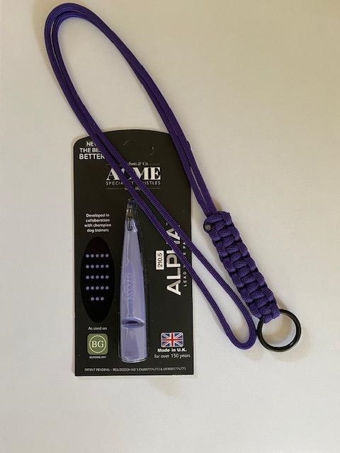 Fløjtesnor, Cobra Flettede med O ring - Royal Purple