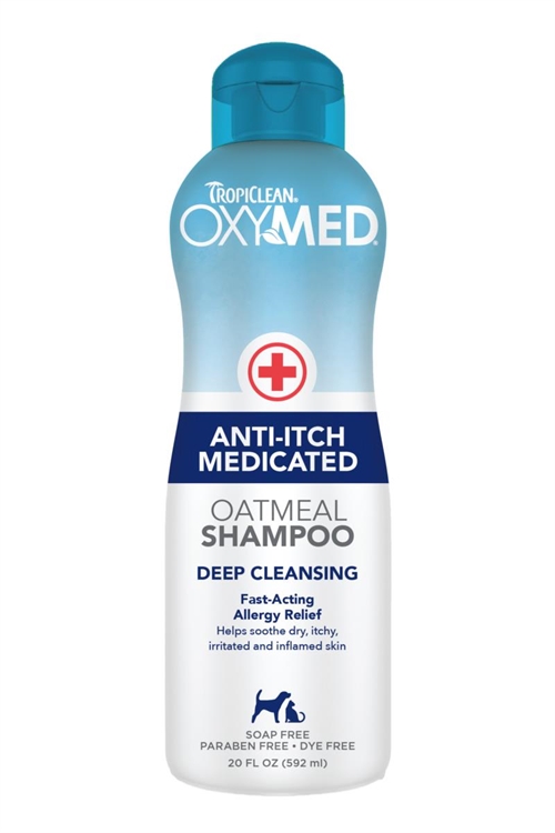  Tropiclean Oxy-Med Medicated Anti-Itch Shampoo