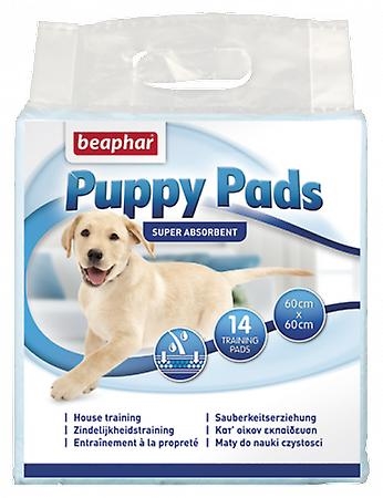 Beaphar puppy pads, 14 stk 60x60 cm