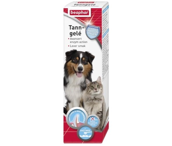  Beaphar Tandgele med leversmag, 100 gr.