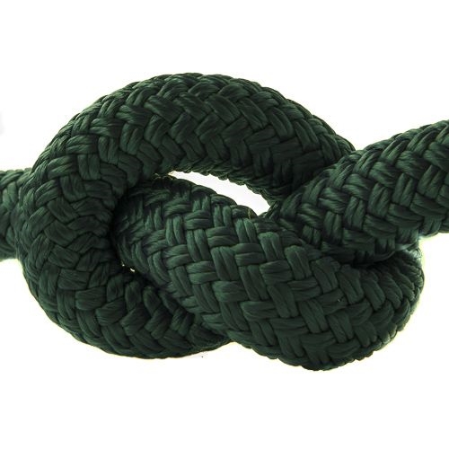 Førerline 12 mm. 190 cm, Dark Green