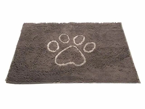 DIRTY DOG DOORMAT, GRÅ SMALL 60X40 CM