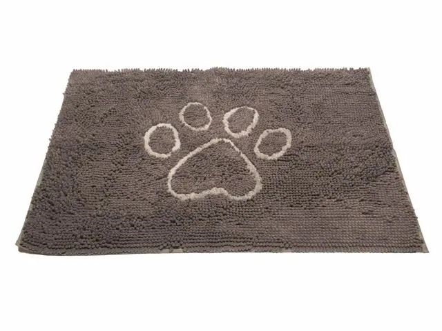 DIRTY DOG DOORMAT, GRÅ MEDIUM 79X51 CM