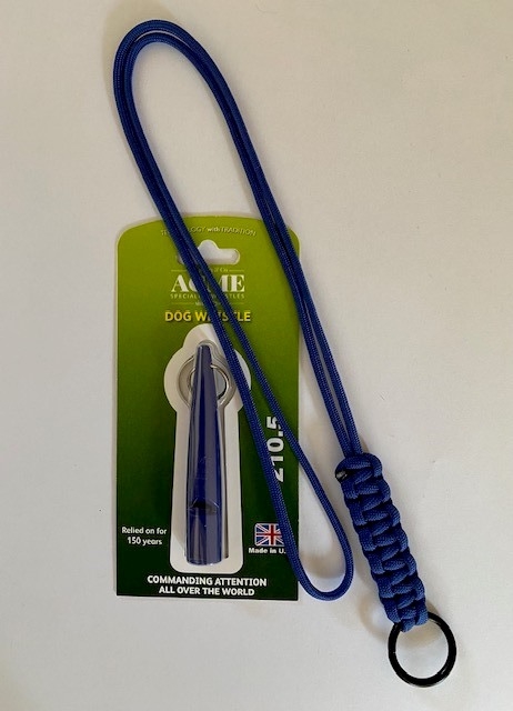 Fløjtesnor, Cobra Flettede med O ring - Indigo Blue