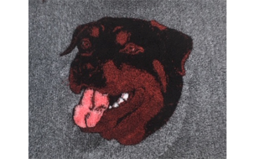 Rottweiler, 100x150 cm