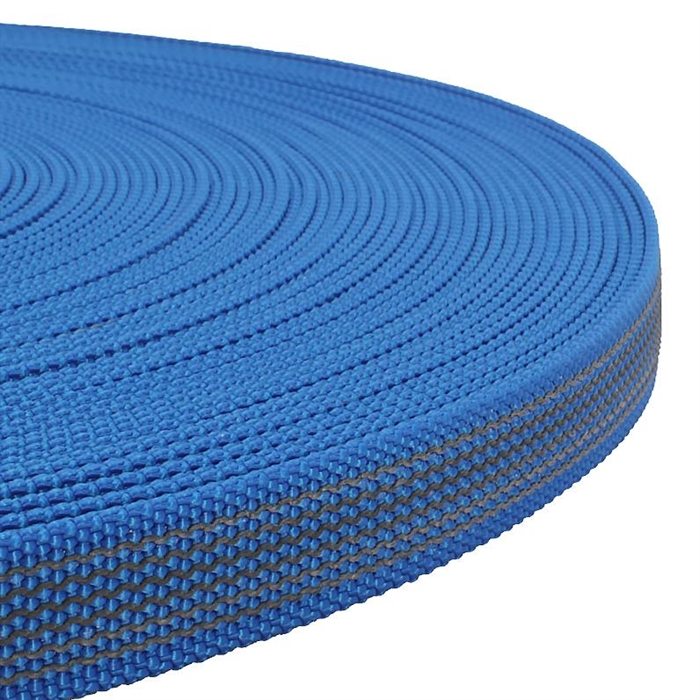 Rubber Webbing Blå 20 mm, flere længder