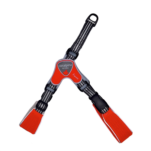 Fiames harness - Red Str. 10 - bryst 76-90 cm