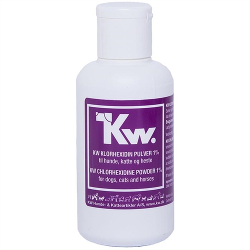 KW Klorhexidin pulver 1%, 50 g